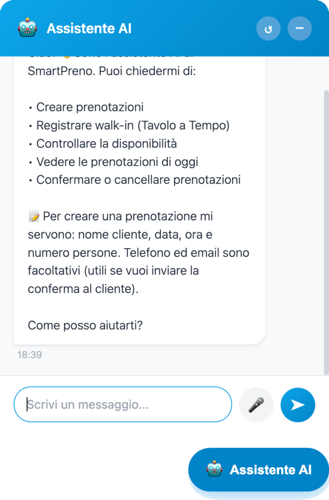 Chat AI smartpreno